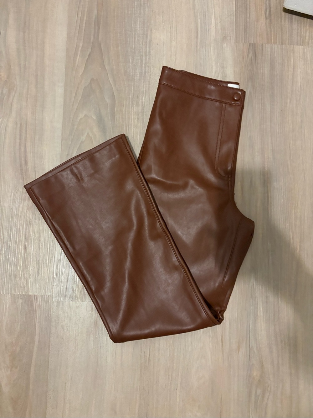 Aritzia Wilfred Melina flare pant - chestnut brown - size 4